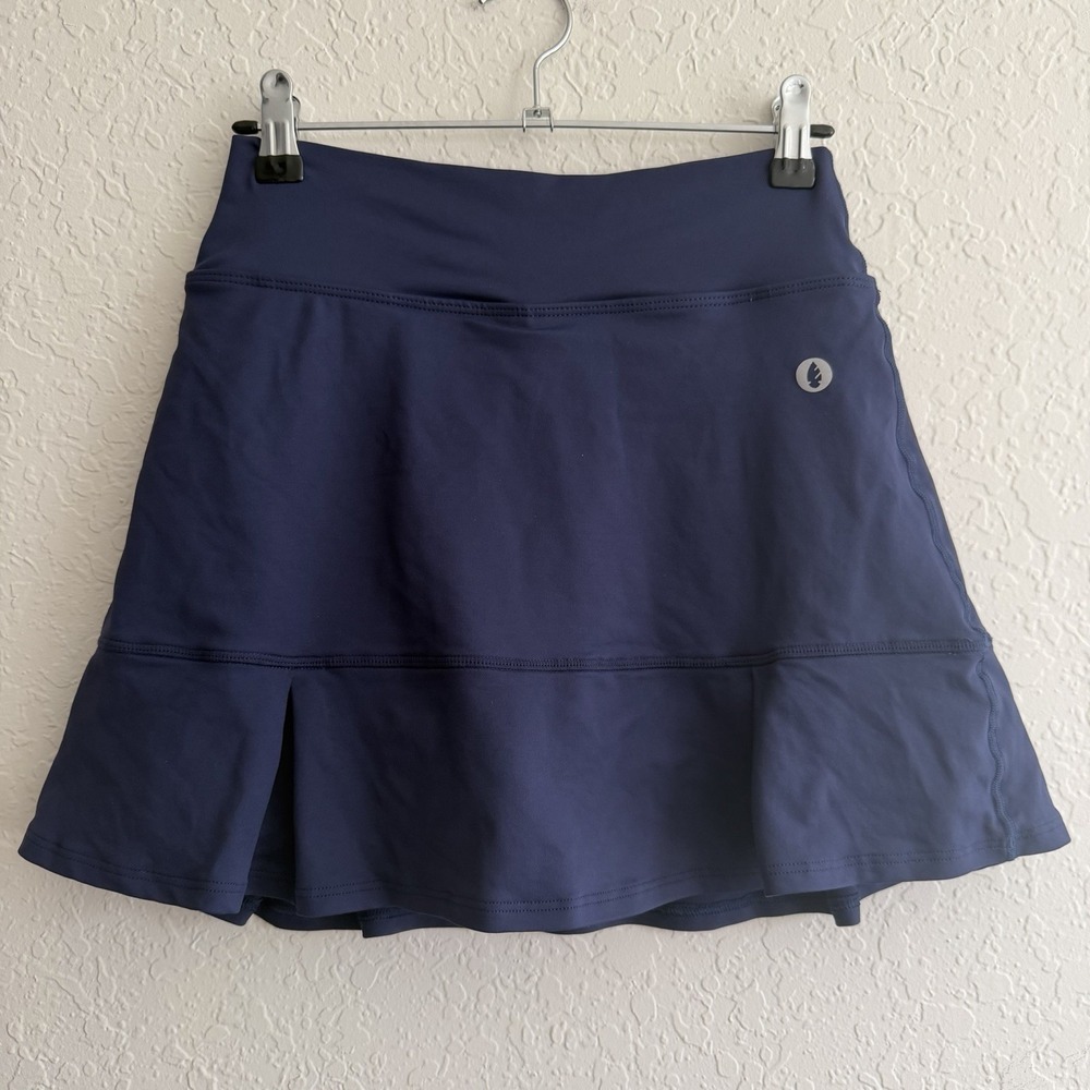 Dona Jo Women's Tennis Skirt Skort Small Navy Blue Pickleball Golf Hiking Travel